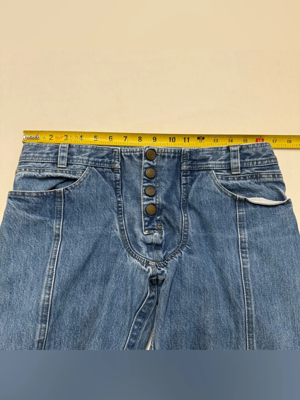 Vintage Nasty Pig Denim Jeans Pants Snap Button Up Men's Size 32 Made in USA